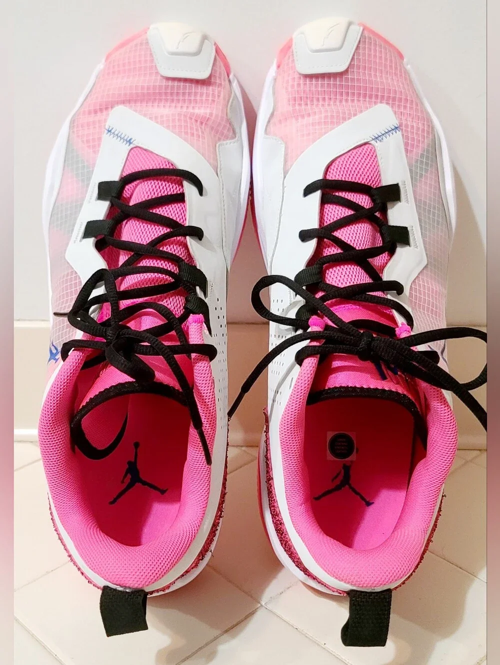 Air Jordan One Take 4 White Pink Blast Men's Size 16